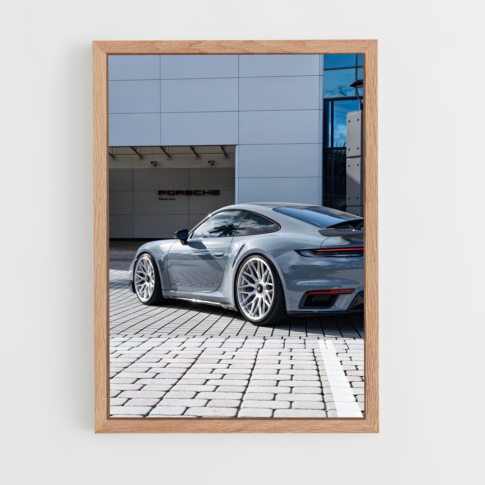 Poster énergie turbo – affiche Porsche (vue 4)